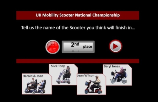 Wacky Races silly race'